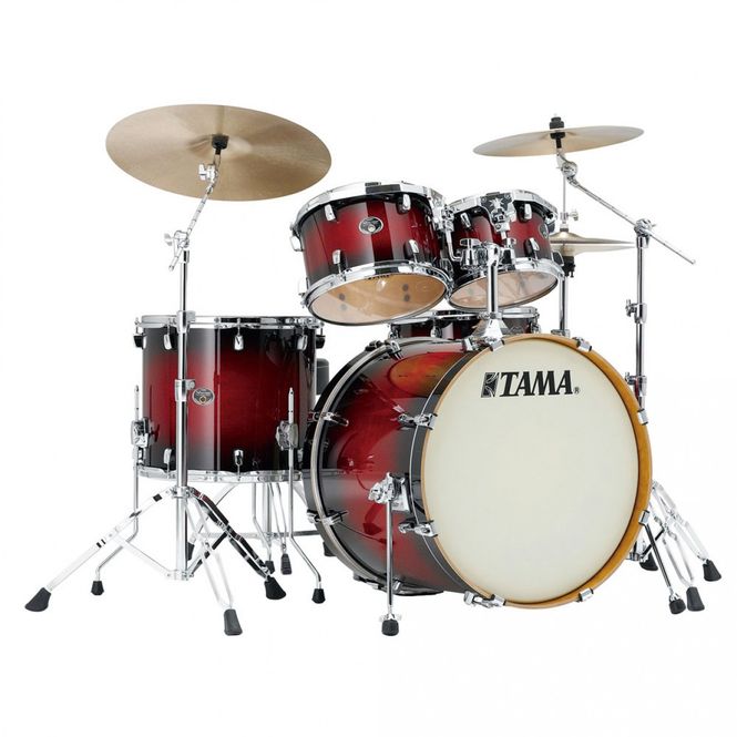 Hovedbilde Tama Silverstar Custom - VP52KRS-TRB, Transparent Red Burst Laquer, Rock 22