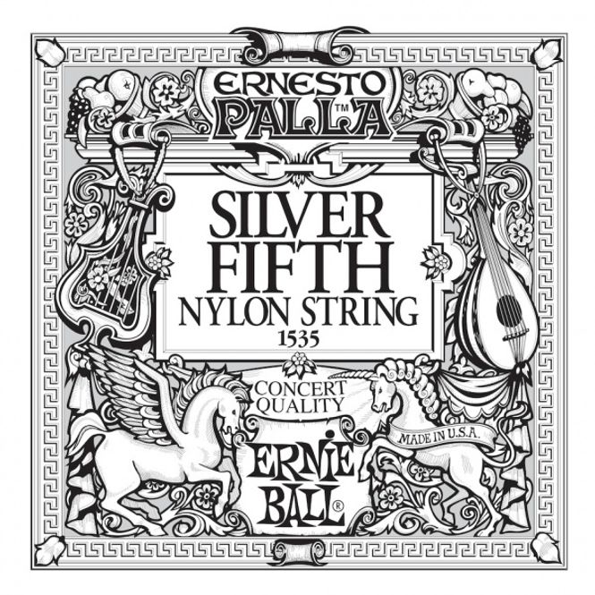 Hovedbilde Ernie Ball EB-1535 Silver Fifth, Nylon Streng, Løs .A5