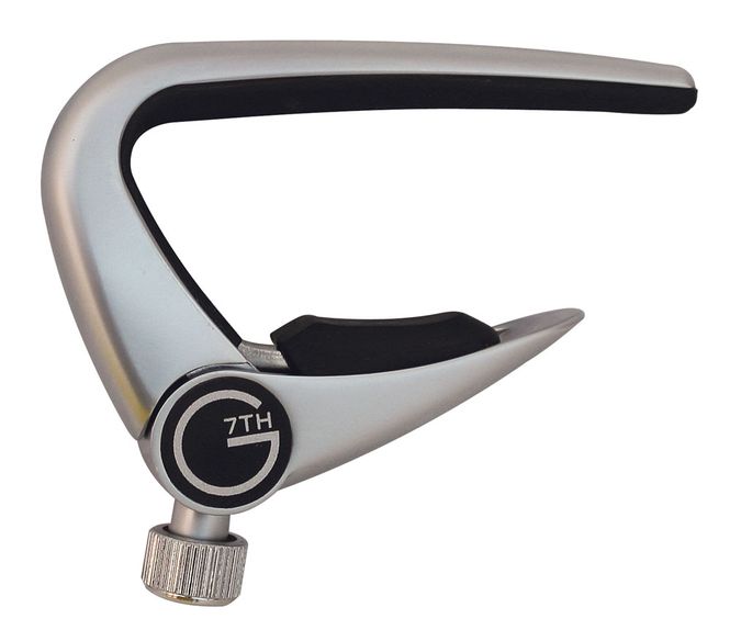 Hovedbilde G7TH Newport Capo 12 string, Silver