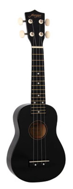 Hovedbilde MORGAN UK C 100/320 BLK Ukulele w/bag