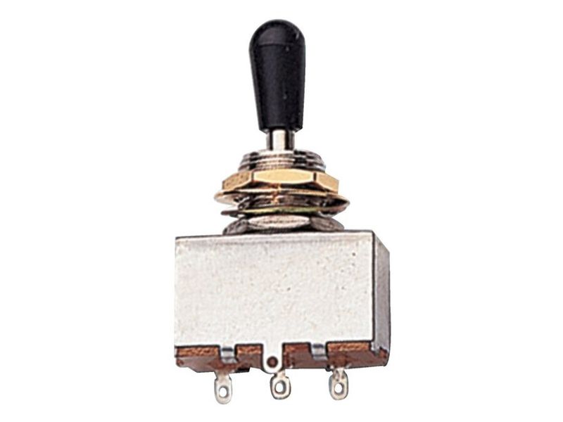 Partsland Pickup switch 3-veis - Sort m. gull