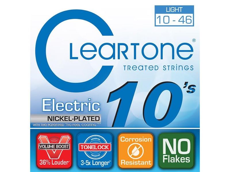 Cleartone Electric Nickel plated steel 10-46