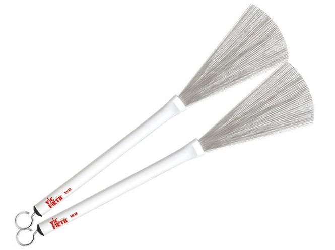 Hovedbilde Vic Firth WB Jazz Brush m/ plastikk håndtak, Visper