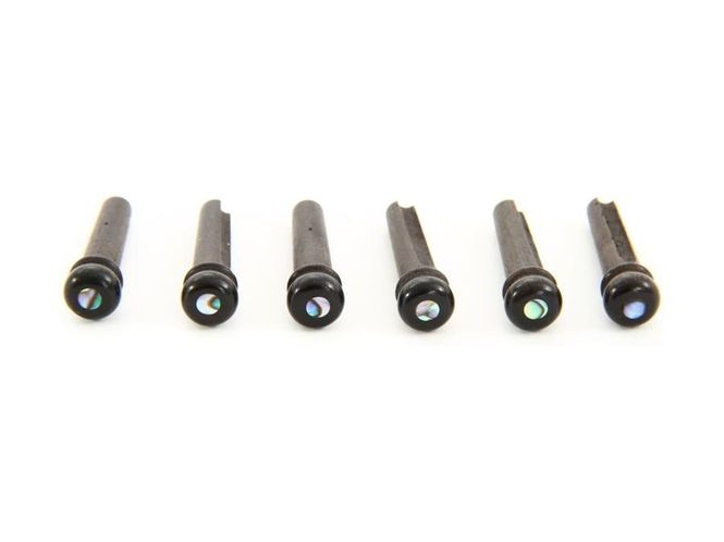 Hovedbilde Taylor Bridge Pins, Ebony med Perlemor 6stk