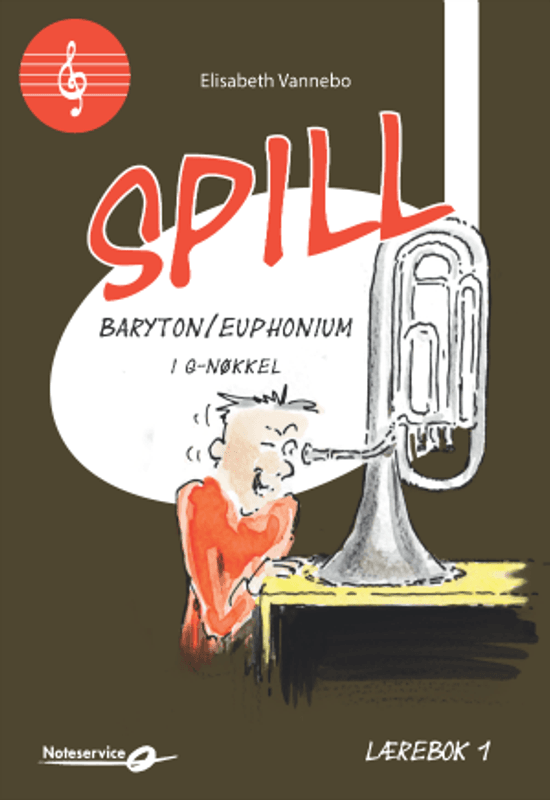 Spill Baryton T.c. (G-Nøkkel) 1 - Bok M/cd - Elisabeth Vannebo