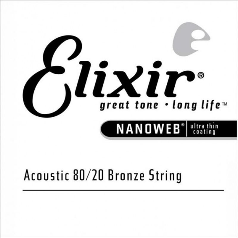 ELIXIR Nanoweb Acoustic Single .024