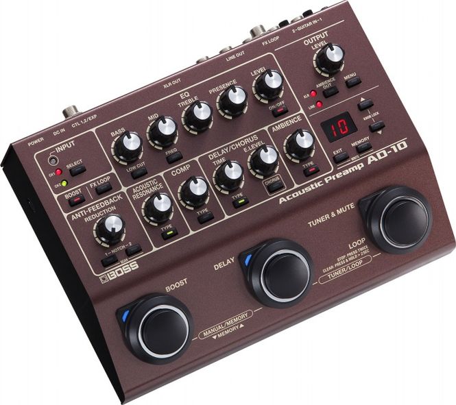Hovedbilde Boss AD-10 Acoustic Preamp