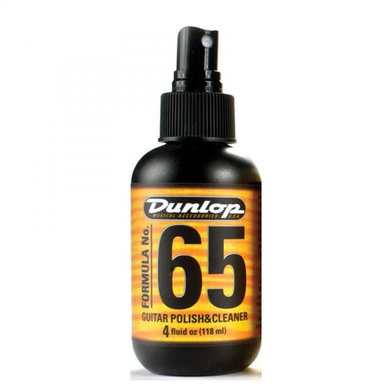 Dunlop Formula 65 Guitar Polish and Cleaner, 4 oz