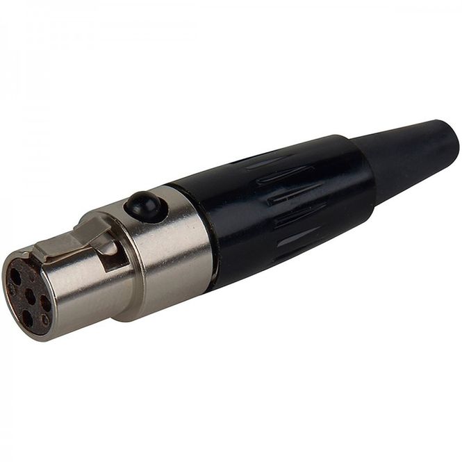 Hovedbilde Switchcraft TA4FX, 4 veis hun Mini XLR plugg for AKG/Shure