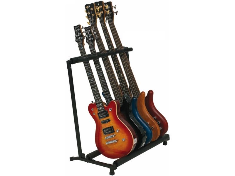 SLX-audio GS36-5 Universalt Gitarstativ for 5 Gitarer