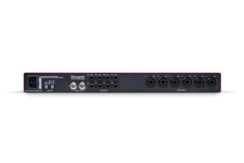 Focusrite Scarlett Octopre, 8 X Mik/Linje med ADAT