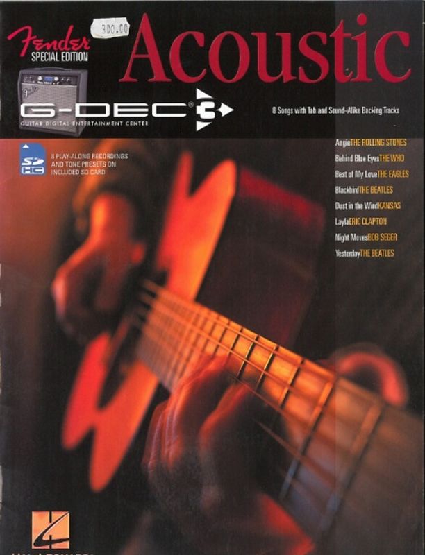 Fender G-Dec Acoustic Playalong w/ SmartCard