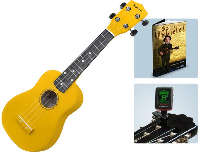 Hovedbilde Reno RU150 - Gul Ukulelepakke