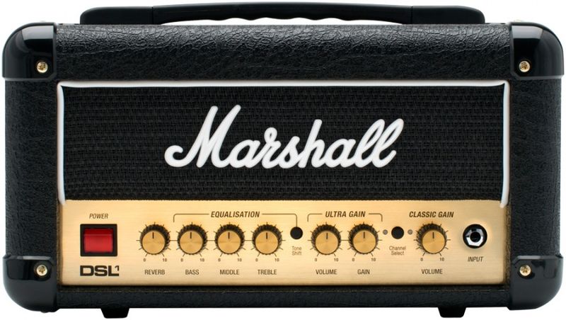 Marshall DSL1HR 1W Rørforsterkertopp med reverb