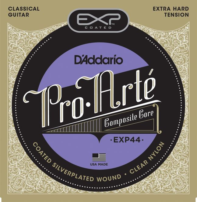 Hovedbilde D'Addario EXP44 Pro Arte Hard Coated, Nylonstrenger