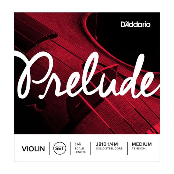 Hovedbilde D'Addario Prelude J810 Violin Set 1/4